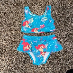 Disney Size 4- Ariel 2 piece swimsuit